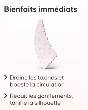 Slider résultats visibles Gua Sha corps Cellublue