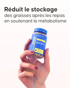 Gélules brûle-graisses Cellublue actifs naturels détox
