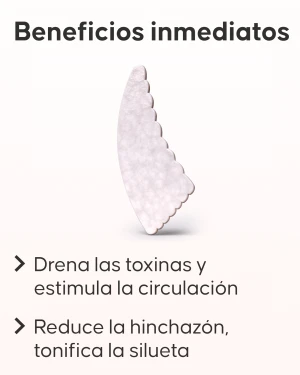 Masaje anticelulítico con Gua Sha Cellublue en el vientre