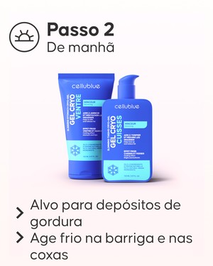 Rotina adelgaçante dia e noite com Pack Maxi Cellublue