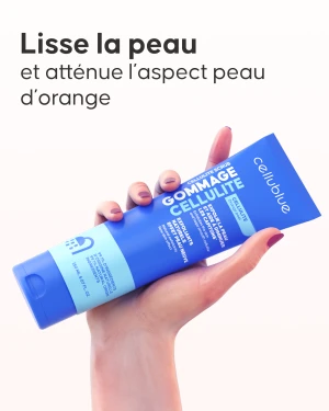 Étape 2 massage circulaire gommage cellulite Cellublue