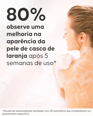 Massagem palper-rouler no duche com gel anticelulite Cellublue
