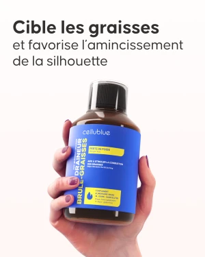 Étape 2 dosage draineur brûle-graisses Cellublue