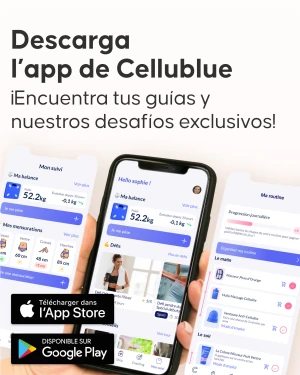 Resultados visibles piel lisa con masajeador Cellublue