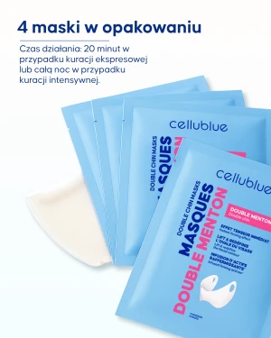 Maska liftingująca Cellublue detale materiału