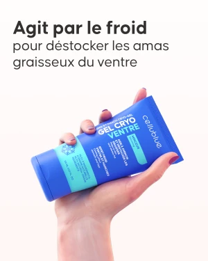 Slider gel cryo ventre massage circulaire étape 2