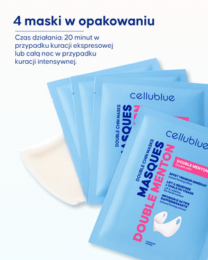 Maska liftingująca Cellublue detale materiału