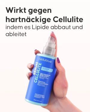 Cellulite Serum Textur und Konsistenz Nahaufnahme