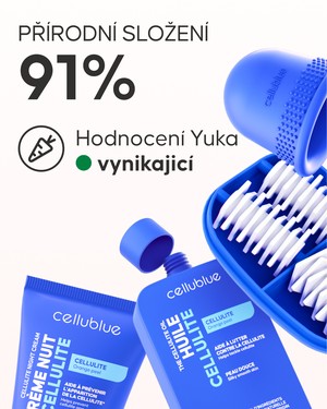 Cellublue Maxi balíček – kompletní rutina proti celulitidě 3 minuty denně