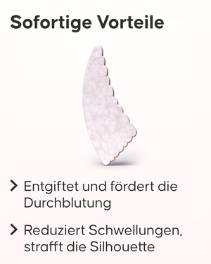 Cellublue Gua Sha Körper Massage gegen Cellulite am Bauch