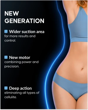 Cellublue electric cupping device ergonomic design close-up