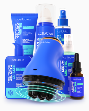 Zestaw Expert wyszczuplający Cellublue zawartość opakowania