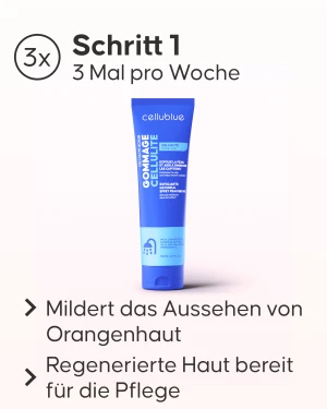 Anwendung der Anti-Cellulite Ventouse am Oberschenkel