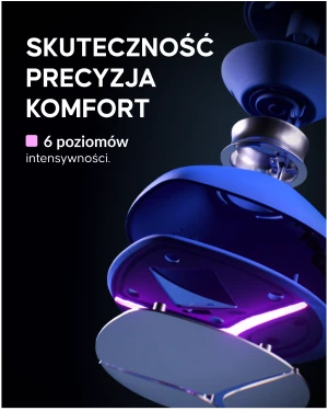 Urządzenie EMS Cellublue stosowanie na udach i pośladkach