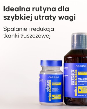 Kapsułki drenujące i odchudzające Cellublue skład naturalny