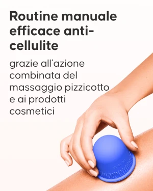 Applicazione trattamento anticellulite con prodotti Pack Maxi Cellublue