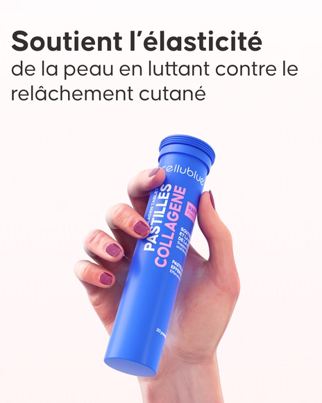 Slider bénéfices pastilles collagène Cellublue slide deux