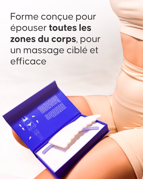 Slider technique de massage Gua Sha corps anti-cellulite