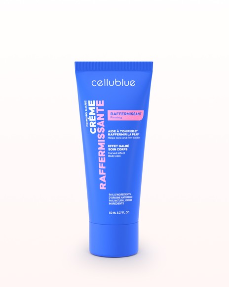 Texture onctueuse de la crème raffermissante Cellublue