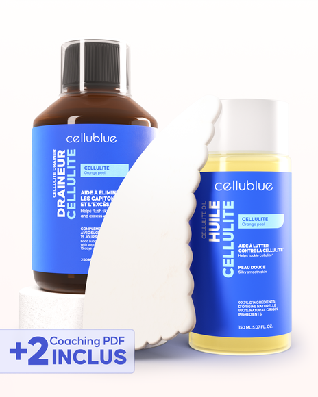 Draineur Cellulite du programme drainage lymphatique Cellublue