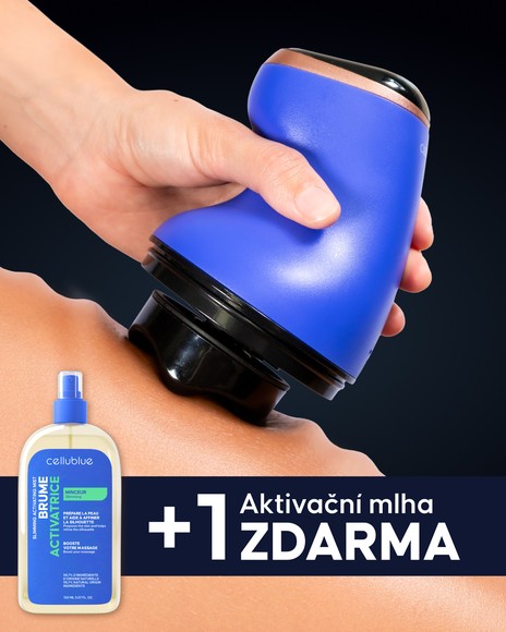 Bezdrátový přístroj Cellublue na redukci tuku hlavní pohled