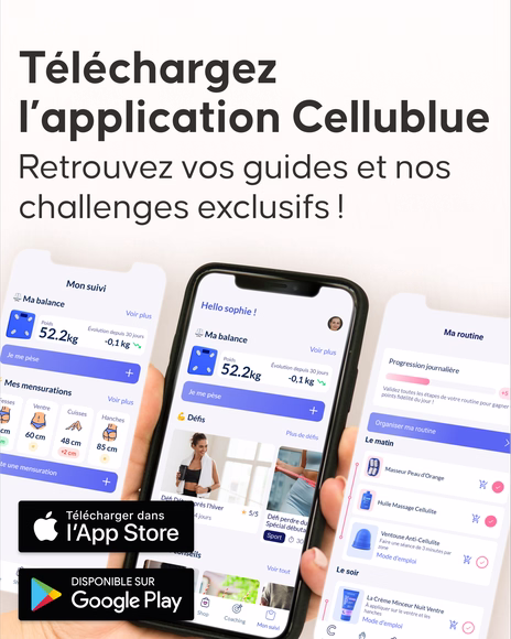 Conseils d'application Programme Affiner ses Cuisses Cellublue
