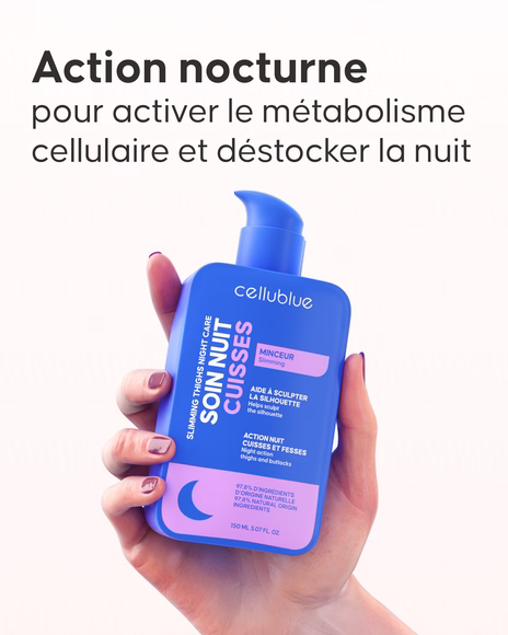 Slider 2 crème minceur nuit cuisses application massage