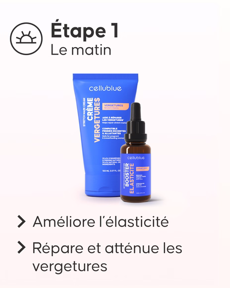 Ingrédients naturels du Pack Maxi Vergetures Cellublue