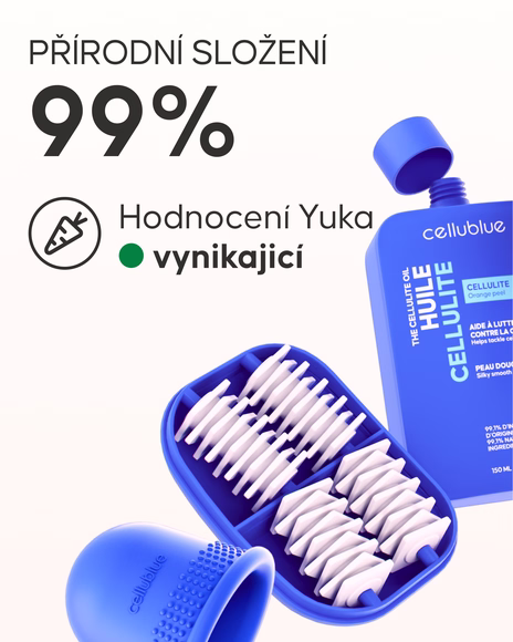 Cellublue anticelulitidová metoda detail příslušenství