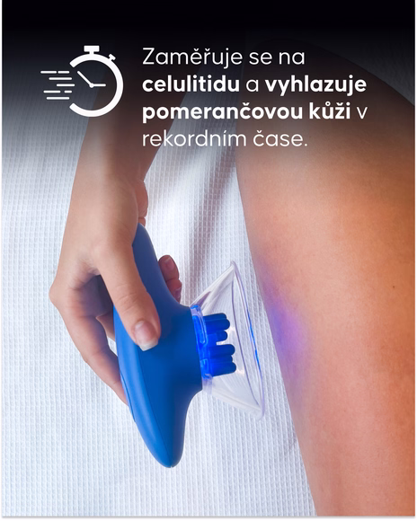 Cellublue elektrická anticelulitidní baňka detail produktu