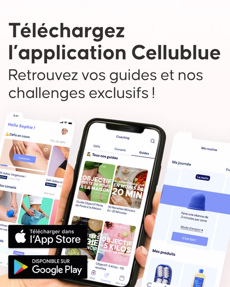 Slider routine bien-être avec le Gua Sha corps Cellublue