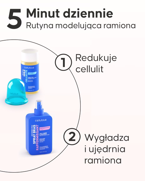 Aplikacja bańki ujędrniającej na ramionach masaż krok po kroku