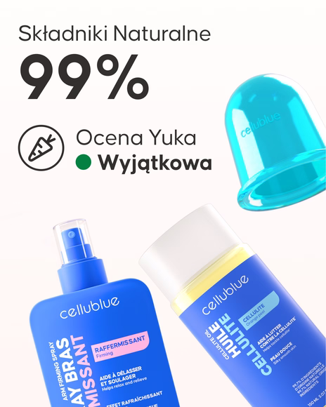 Efekt wyszczuplonych ramion po programie Cellublue