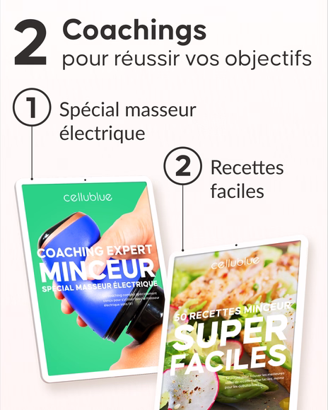 Zones traitées avec le Pack Expert Minceur Cellublue