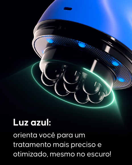 Resultados antes e depois com aparelho anticelulite Cellublue