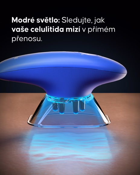 Výsledky použití elektrické baňky proti pomerančové kůži