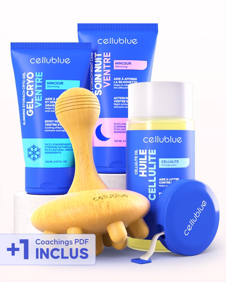 Application du Gel Cryo Ventre Plat action minceur par le froid