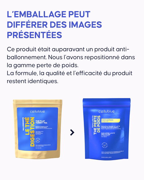 Résultats et bienfaits du thé minceur naturel Cellublue