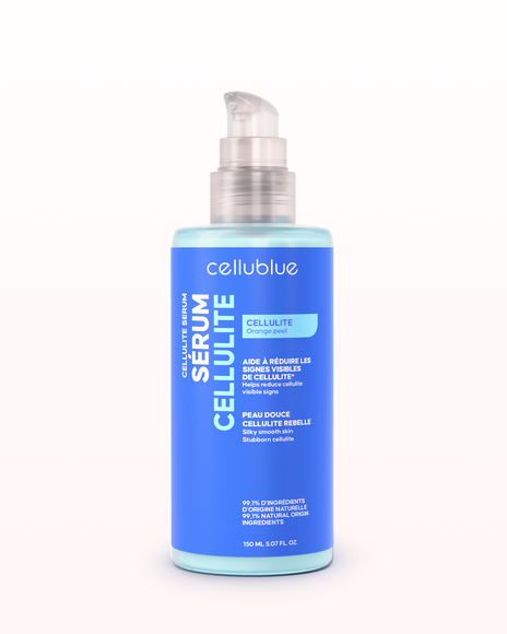 Routine anti-cellulite avec le sérum Cellublue étape 1