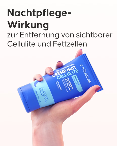 Cellublue Nachtcreme Textur und Inhaltsstoffe Koffein grüner Kaffee