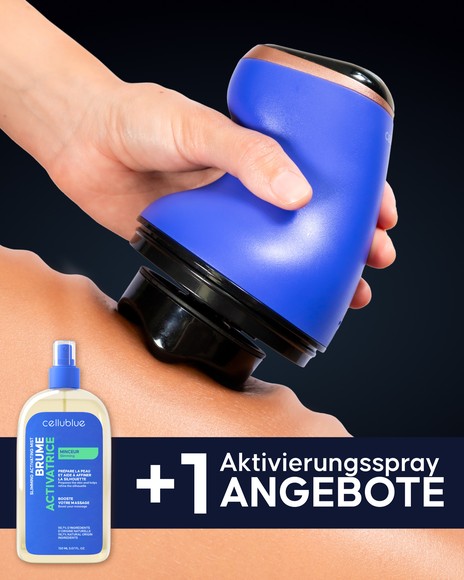 Kabelloses Schlankheitsgerät Cellublue deutsche Verpackung