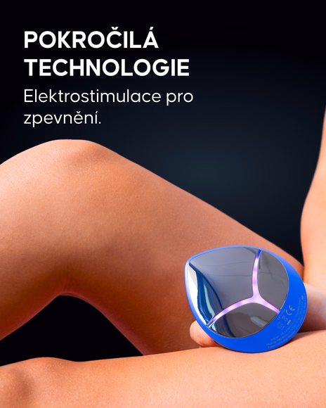 EMS zpevňující přístroj Cellublue detail ovládání