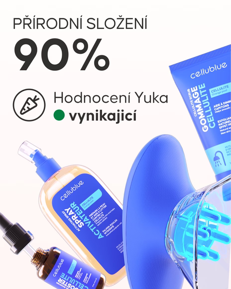 Pack Expert Cellublue kompletní rutina proti celulitidě krok za krokem