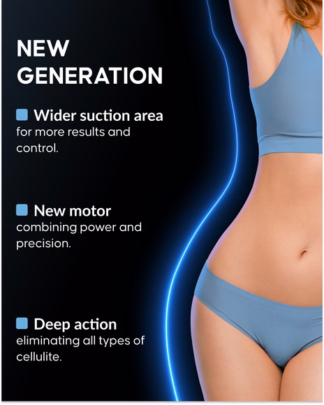 Cellublue electric cupping device ergonomic design close-up