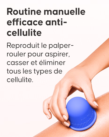 Pack Maxi Cell ventouse anti-cellulite Cellublue complet