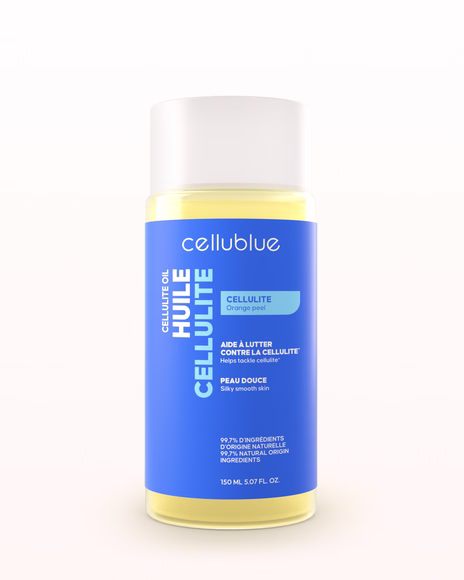 Slider huile massage cellulite Cellublue présentation générale