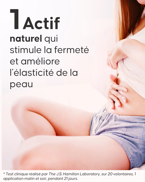 Résultats fermeté et élasticité avec le Booster Cellublue