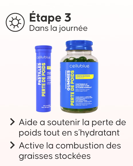 Bénéfices du Pack Maxi Perte de Poids brûle-graisses et coupe-faim