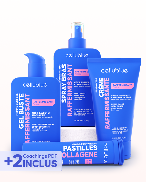 Pack Raffermissant Cellublue avec 4 soins anti-relâchement