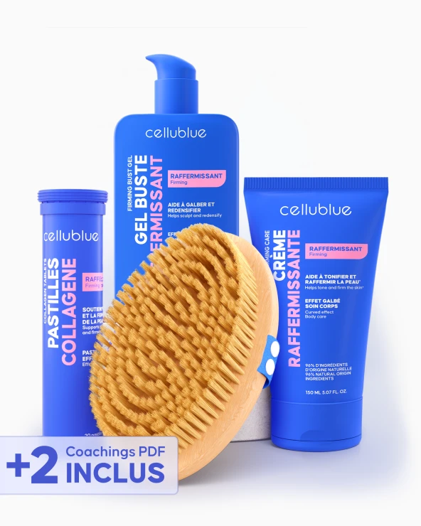 Pack Maxi Raffermissant Cellublue en situation utilisation quotidienne